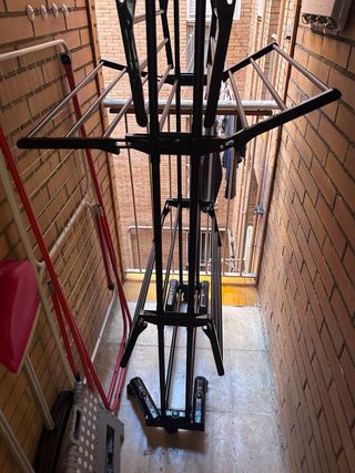 Tendedero vertical plegable