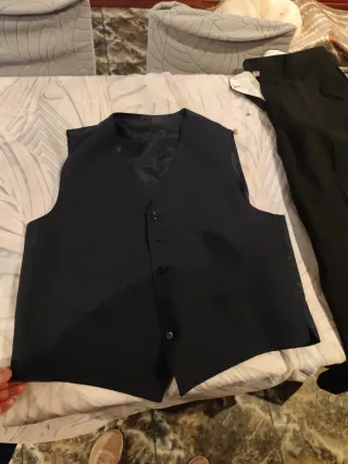 Traje Novio Emidio Tucci Negro/Azul