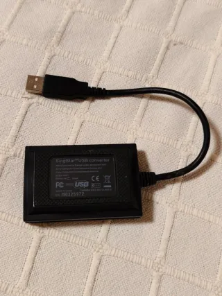 Microfonos SingStar. PlayStation 2.