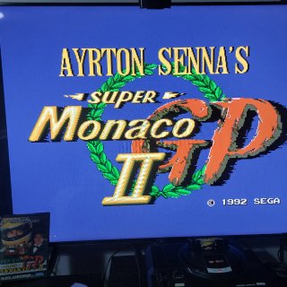 Ayrton Senna's Super Monaco GP II - Mega Drive
