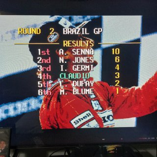 Ayrton Senna's Super Monaco GP II - Mega Drive