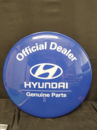 Cartel Oficial Concesionario Hyundai