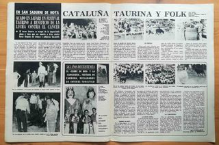 El ruedo No 1475 - 26 sept. 1972. Cataluña taurina