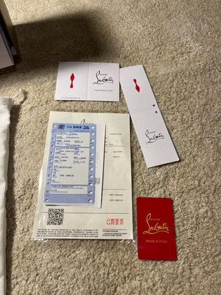 Christian Louboutin Scarpe Uomo Nere