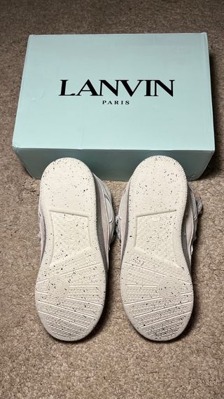Lanvin Sneakers Bianche Grigie