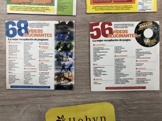 Lote 4 DVDs Hobby Consolas Promocionales