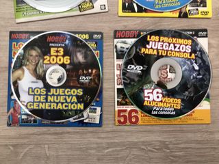 Lote 4 DVDs Hobby Consolas Promocionales