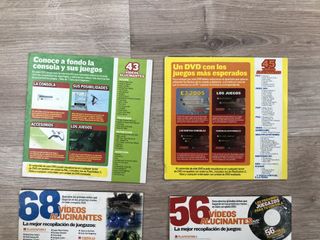 Lote 4 DVDs Hobby Consolas Promocionales