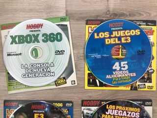 Lote 4 DVDs Hobby Consolas Promocionales