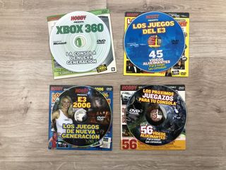 Lote 4 DVDs Hobby Consolas Promocionales