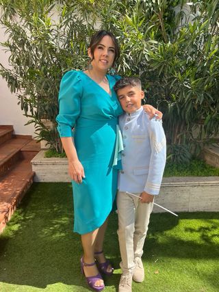 Vestido verde talla 42