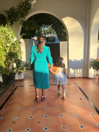 Vestido verde talla 42