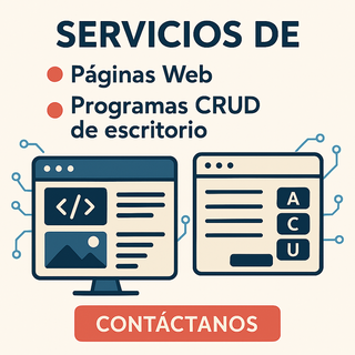 Se hacen software O Pagina web  negocio o trabajo
