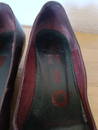 Zapatos vintage Chio piel mujer marrones T39