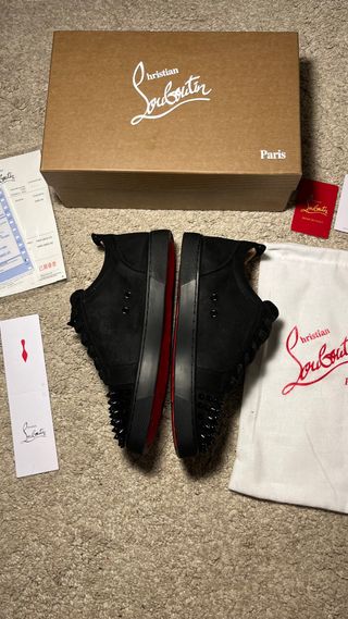 Christian Louboutin Sneakers Nere Borchie