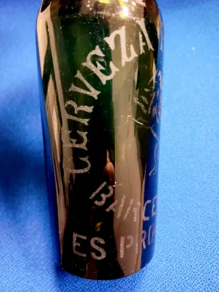 Antigua Botella Cerveza Petry Barcelona Moritz