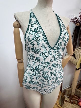 Costume da bagno stampa corallo taglie 38-44