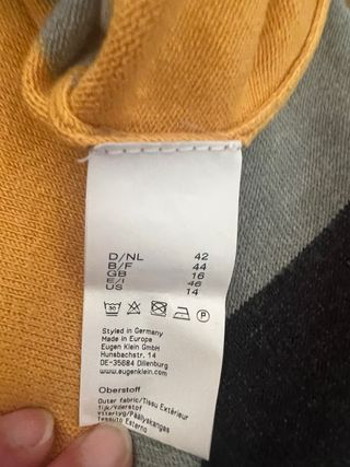 Jersey de chica. Eugen Klein. Talla 44