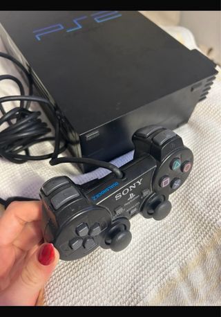 PlayStation 2 + mando + GTA San Andreas