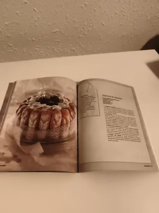 Libro cocina "Tartas y Bizcochos Caseros"