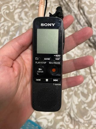 Grabadora de voz Sony