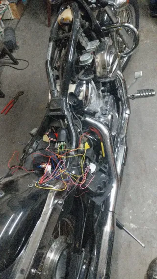 Taller de reparación de ciclomotores,motocicletas