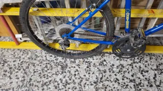 Bicicleta MTB 18 Velocidades Azul