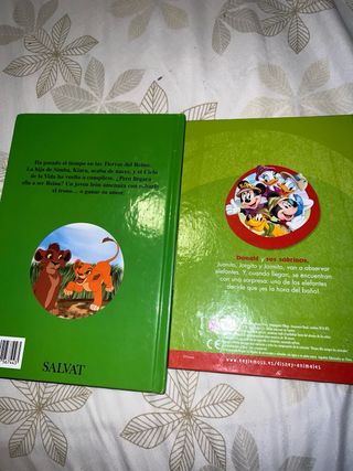 2 libros infantil de Disney