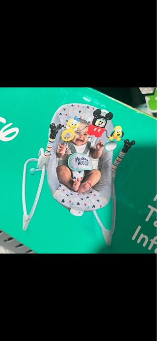 Hamaca para bebé Disney Mickey Mouse