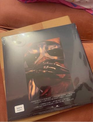 FIRMADO Vinilo Loreen Wildfire Rojo Mármol