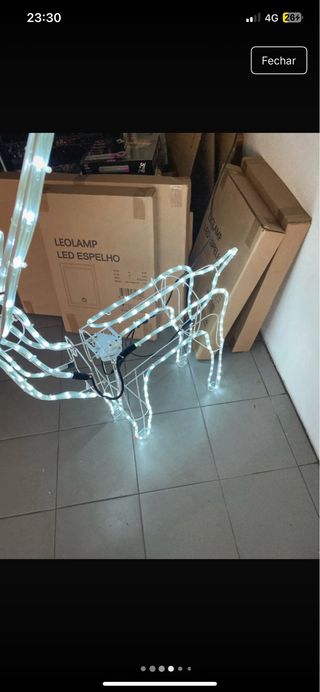 Rena LED 110cm com motor