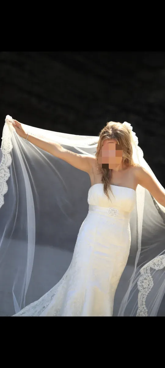 Abito da sposa Pepe Botella bianco