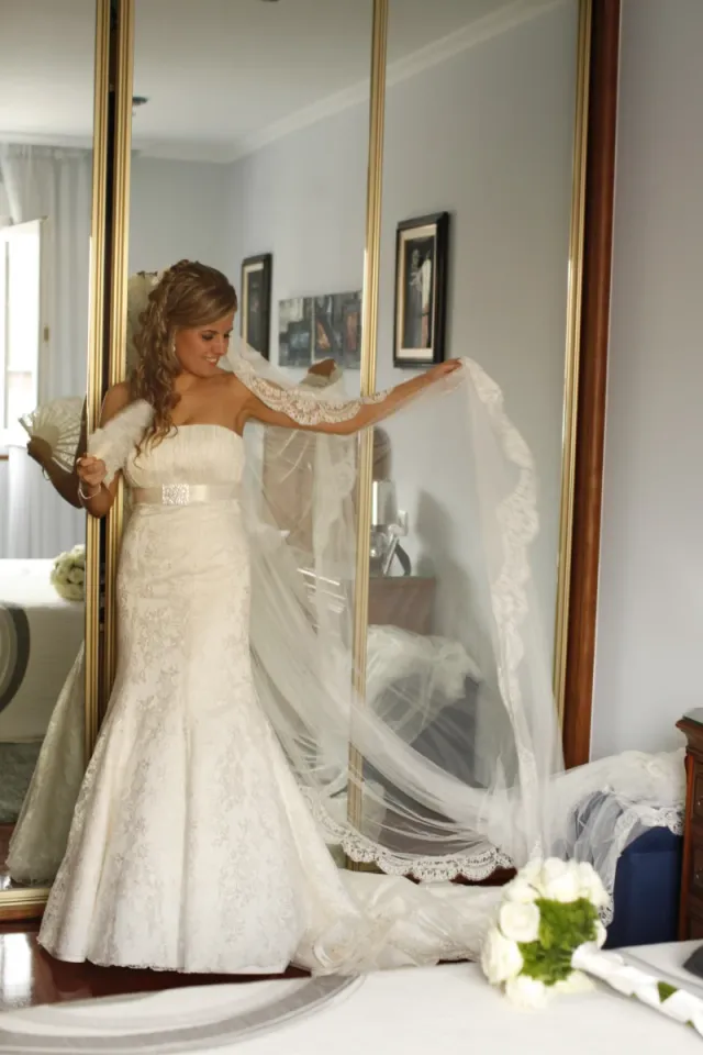 Abito da sposa Pepe Botella bianco