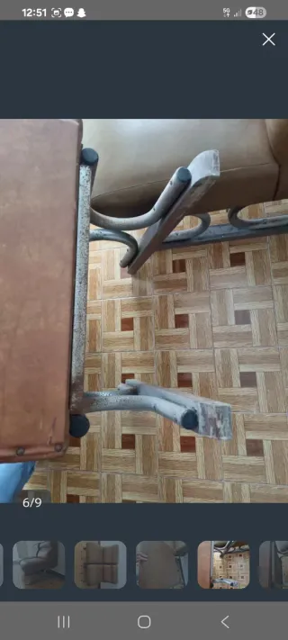 Butacas Sky Vintage Marrón Piel