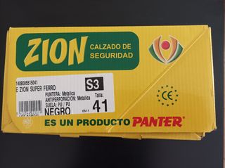 Sapatos de segurança pretos