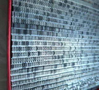 ABECEDARIO TIPOGRÁFICO  ANTIGUA IMPRENTA cuerpo 12