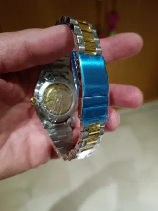 Reloj Cadisen Acero y Dorado Automático
