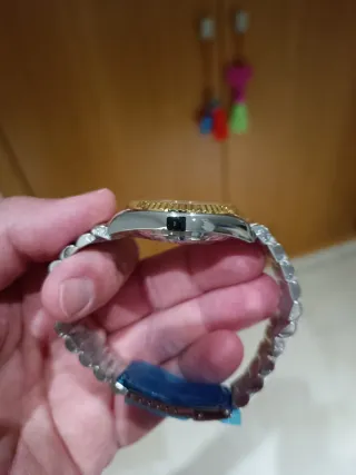 Reloj Cadisen Acero y Dorado Automático