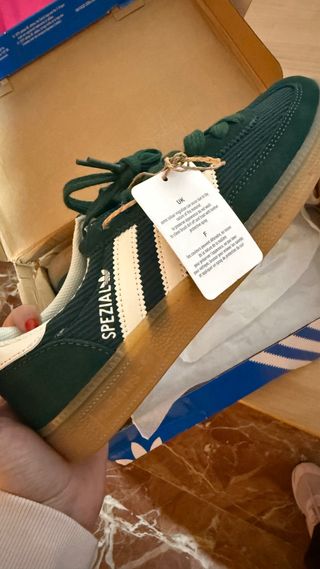 Adidas Spezial Verde y Blanco Talla [Talla]