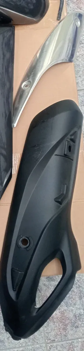 2 piezas Tubo de escape SH 125 Gris