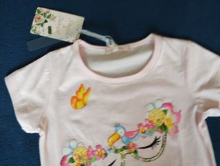 T-shirt bambina 6 anni nuova con etichetta