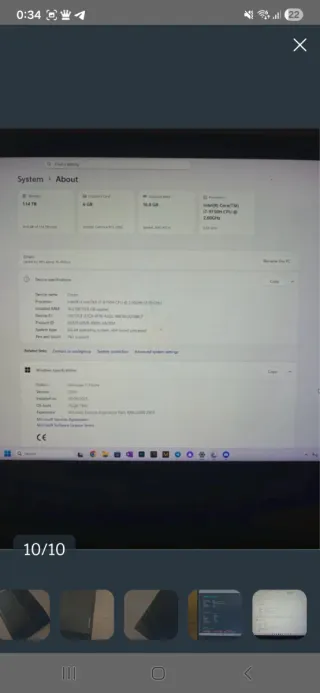 HP Omen i7 RTX 2060 16GB RAM