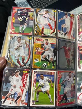 Lote cromos Sevilla F.C.