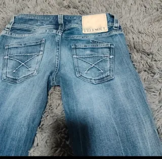 Vaqueros Freesoul Mujer Azul Talla 25