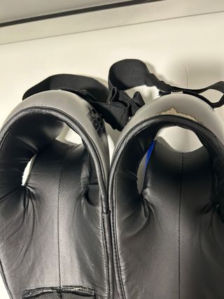 Protecciones patucos Taekwondo/Karate Azul