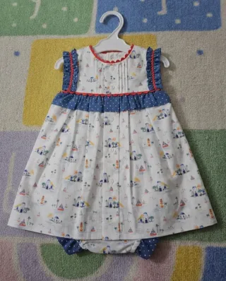 ¡¡OFERTA!! Vestido bebé 9 meses con braguita