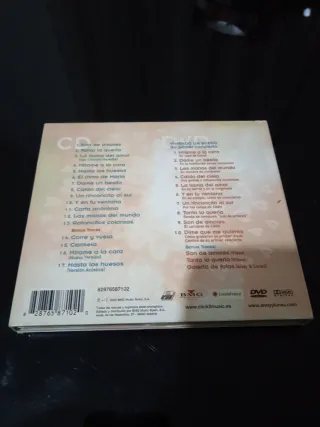 CD + DVD Andy & Lucas Edición Especial firmado