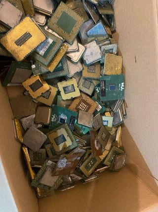 Procesadores Intel para recuperación de oro