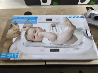 Balanza Digital Grundig para Bebé