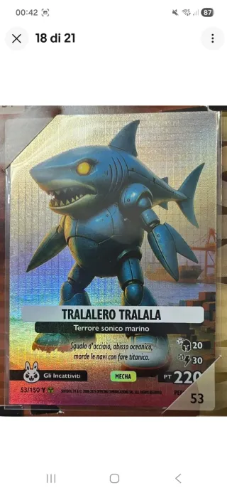 Album Completo Anomalía Galattica 150 Card Senza P